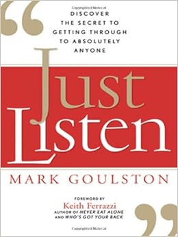 Kitap kapak resmi: Just Listen